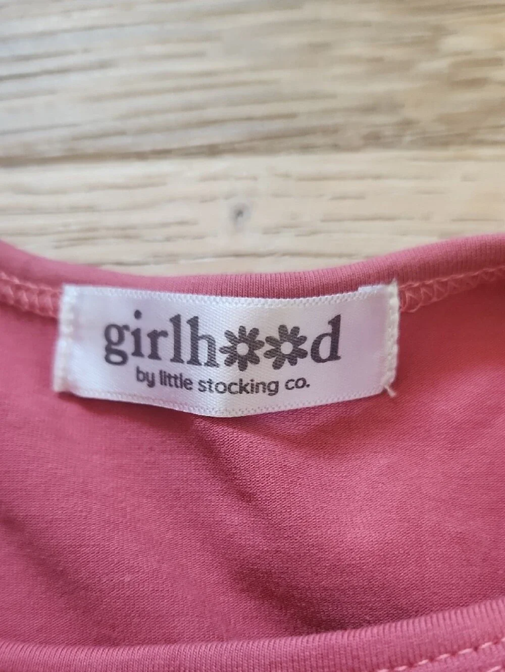 Girlhood By Little Stocking Co soft rose